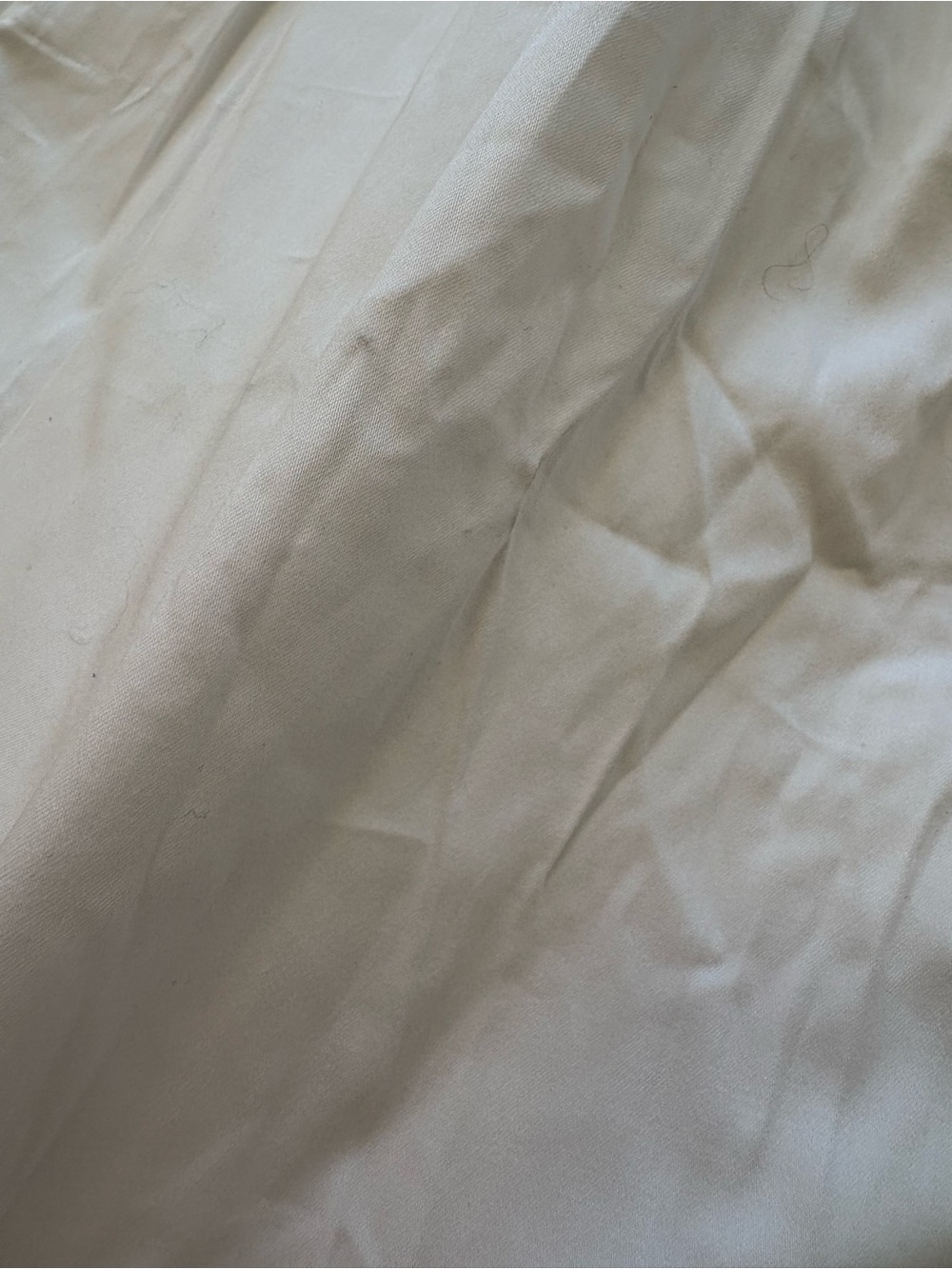 Encantadore Catali White Cream Maxi Skirt with Side Slit NWT large - Picture 3 of 5
